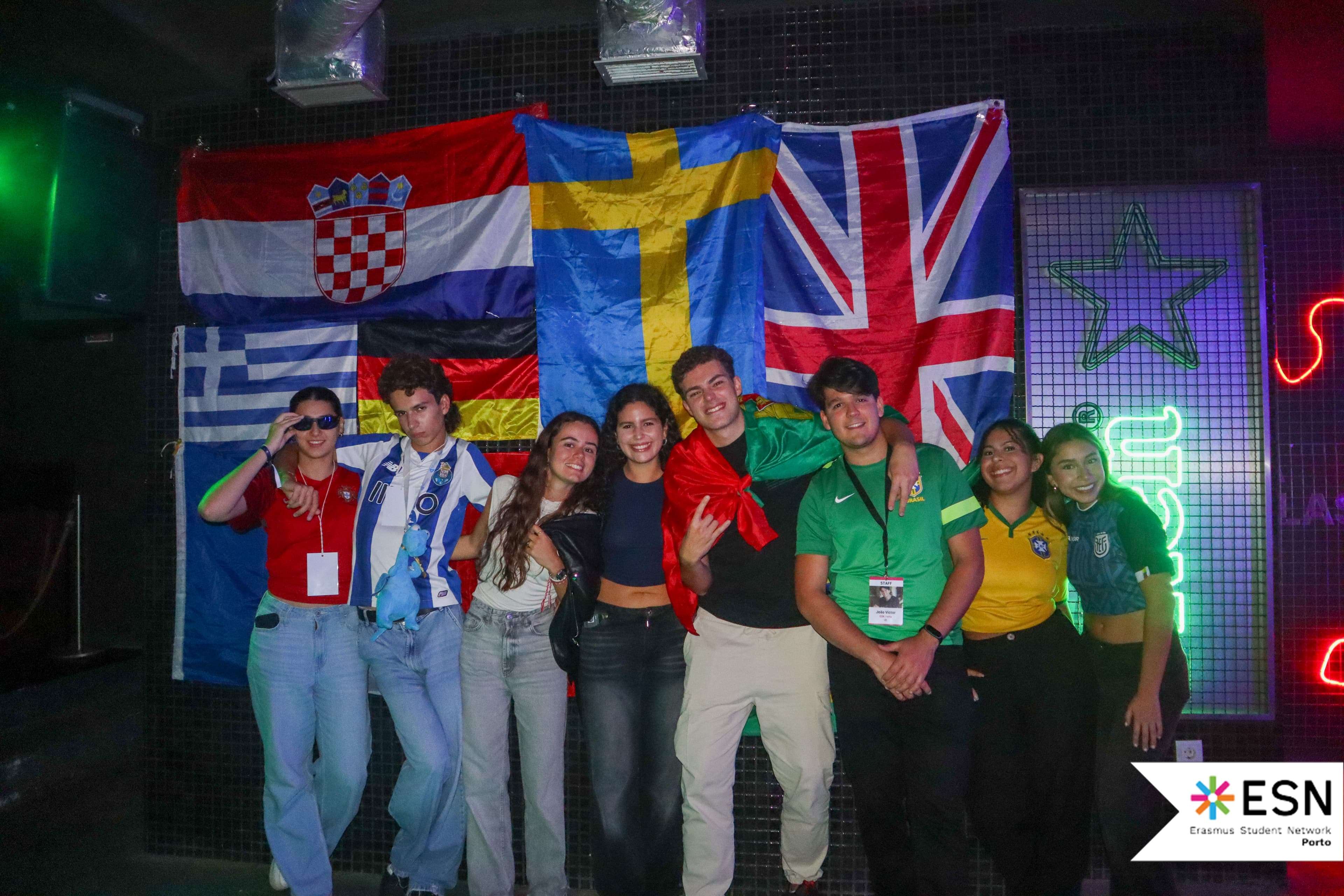 Friends from 40+ countries