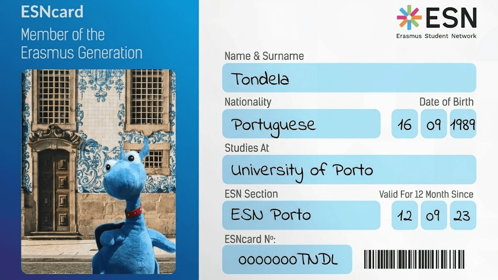 The ESNcard, membership card of the Erasmus Generation
