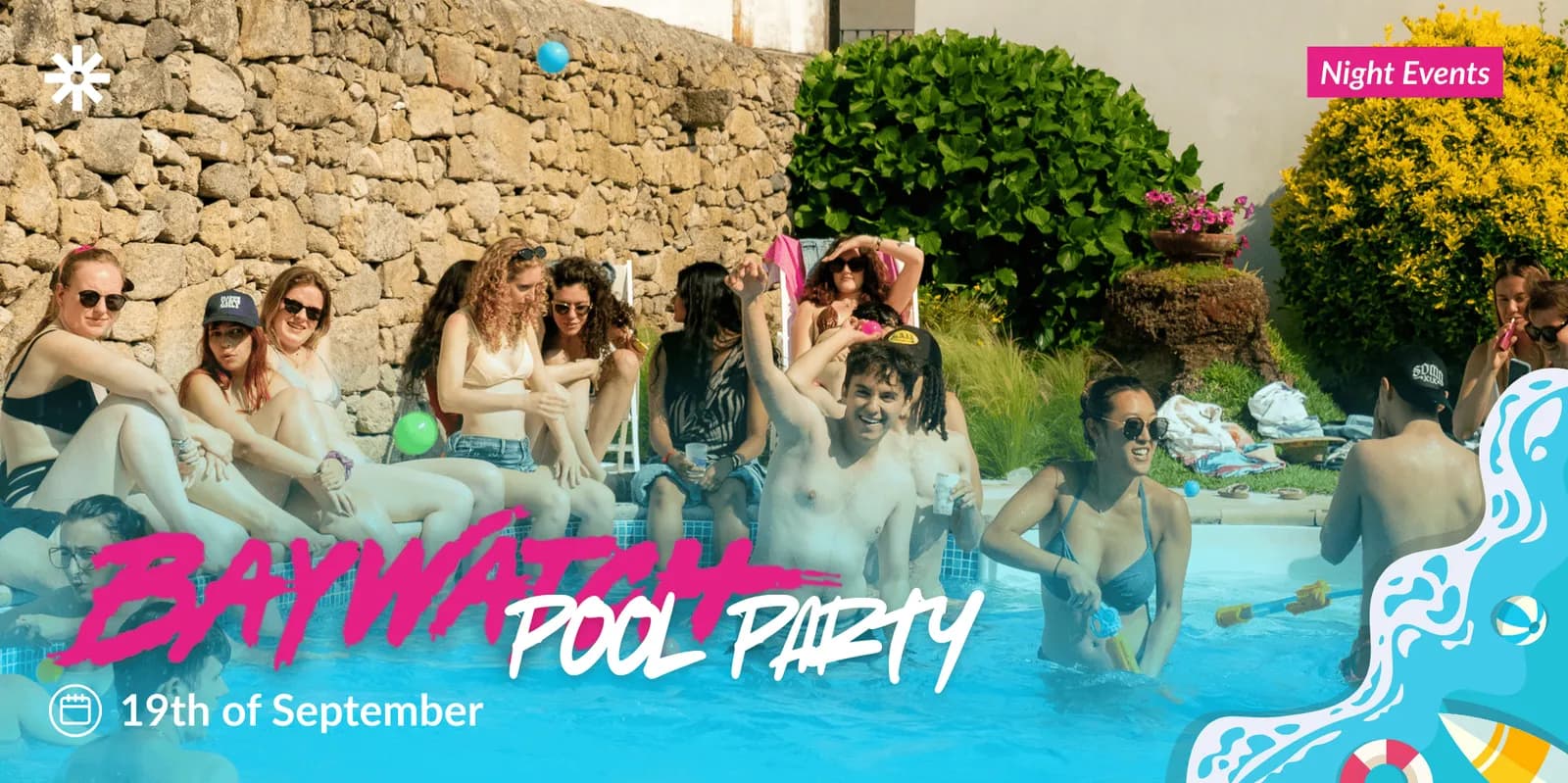 Baywatch Pool Party