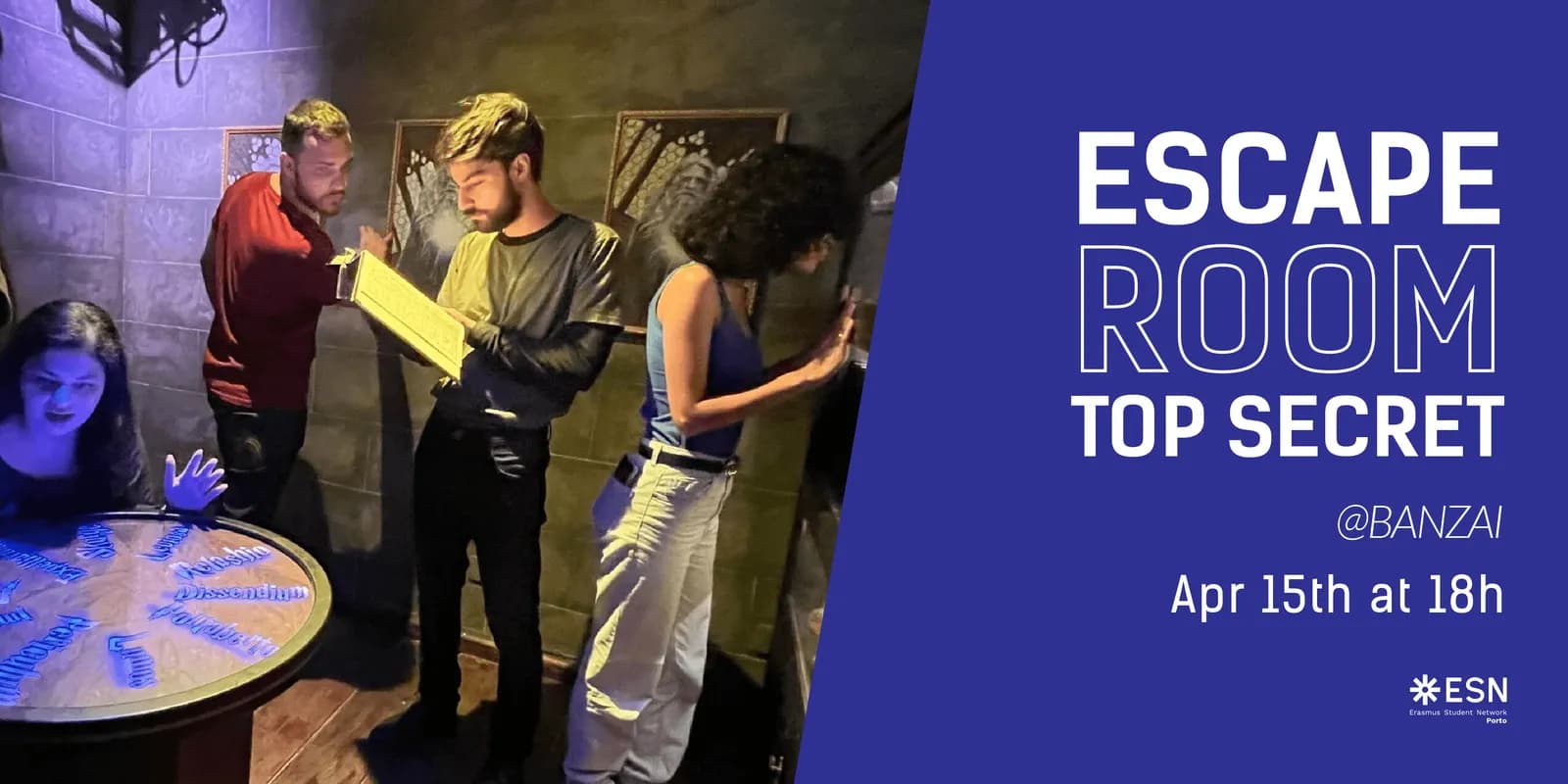 Escape Room Top Secret @ Banzai