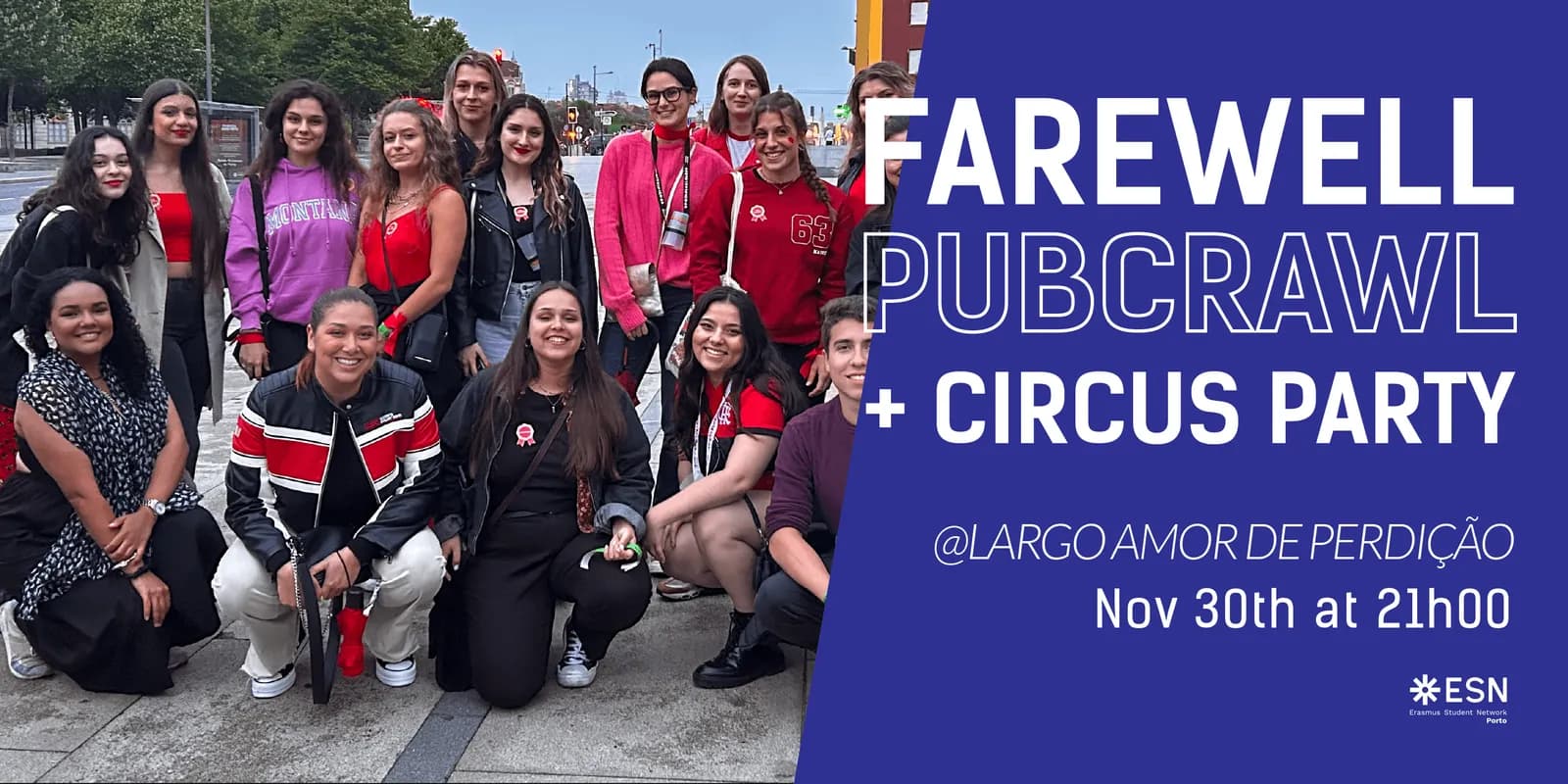 Farewell Pubcrawl & Circus Party