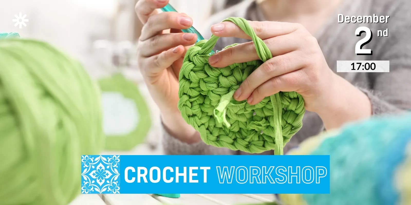Crochet Workshop (15:00)