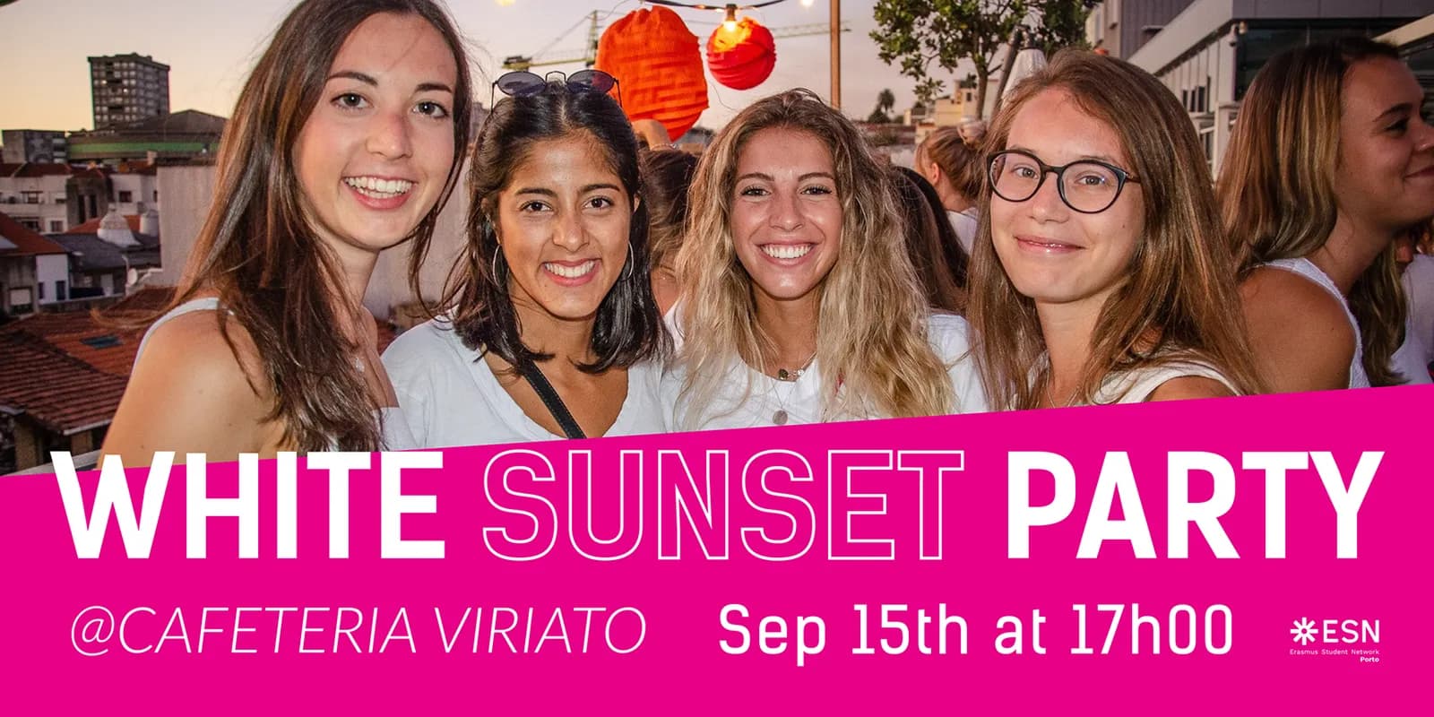 White Sunset Party