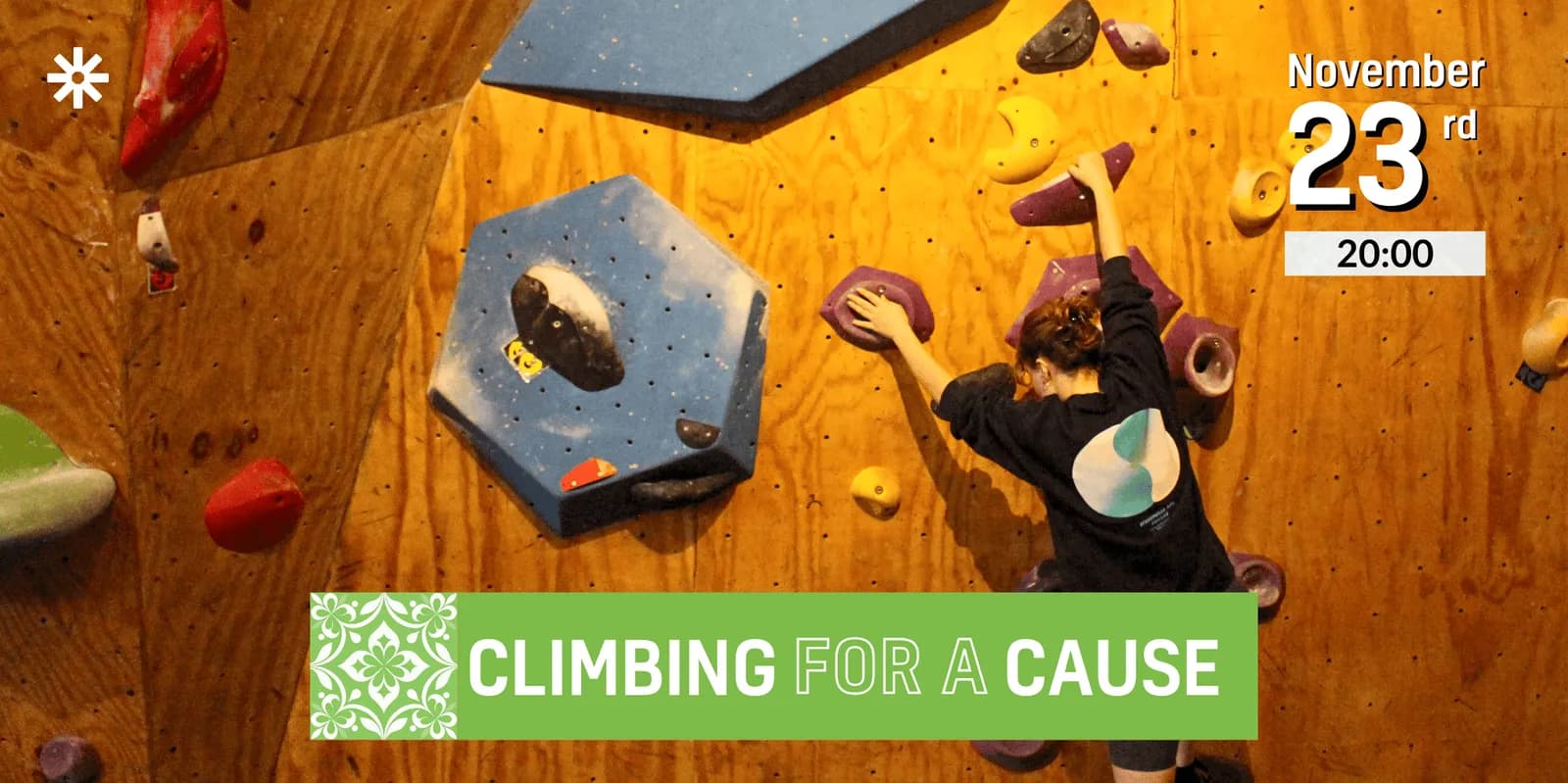Night Climbing for a Cause