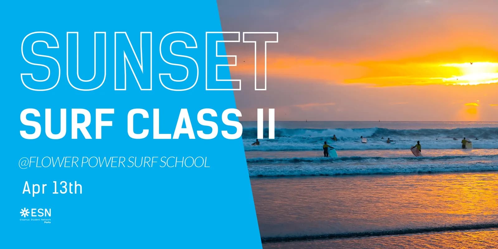 Sunset Surf Class - 5:30pm Class