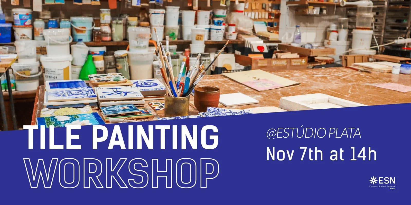 Tile Painting - 2pm Workshop