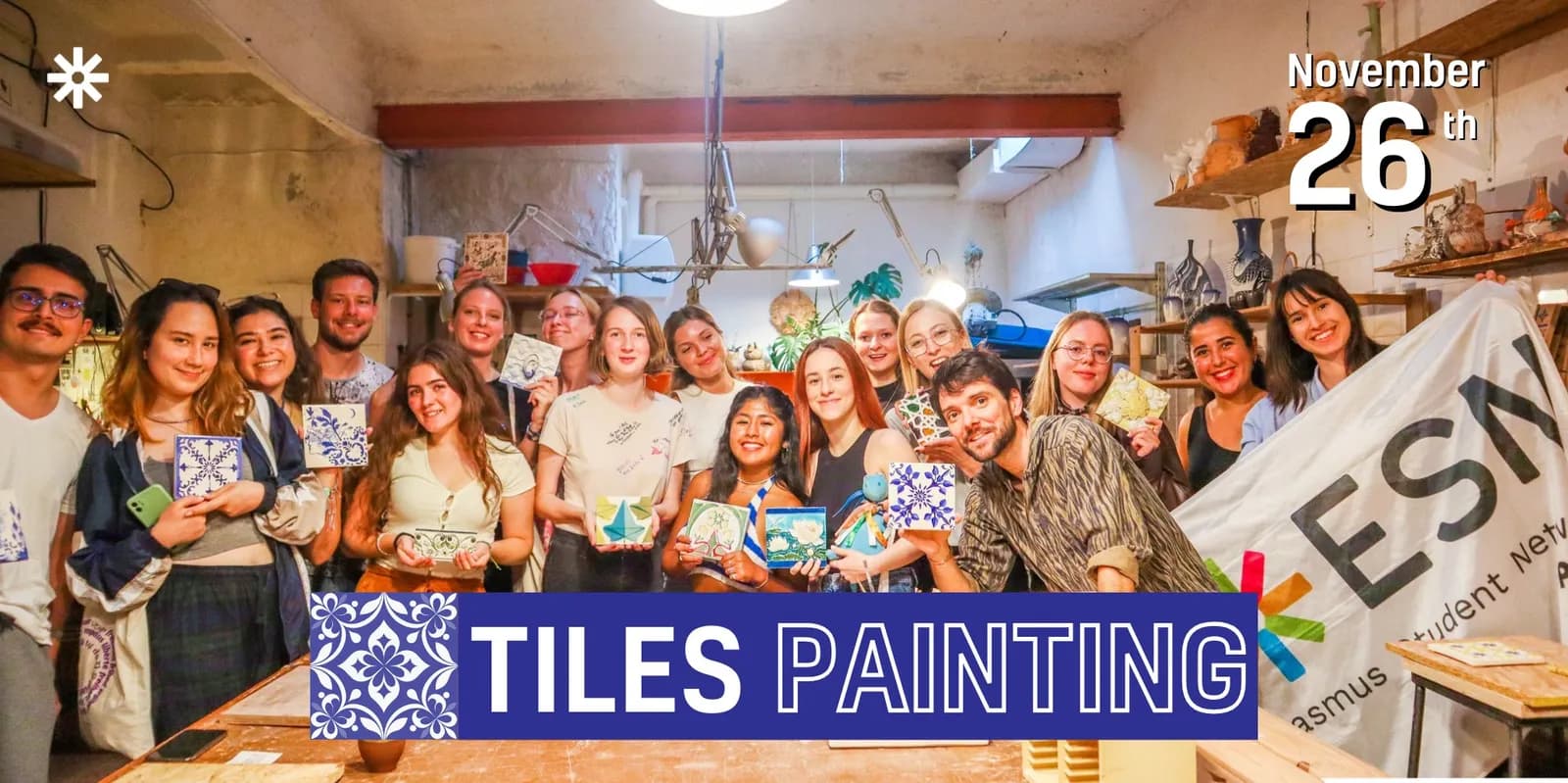 Tile Painting Workshop (14:00)