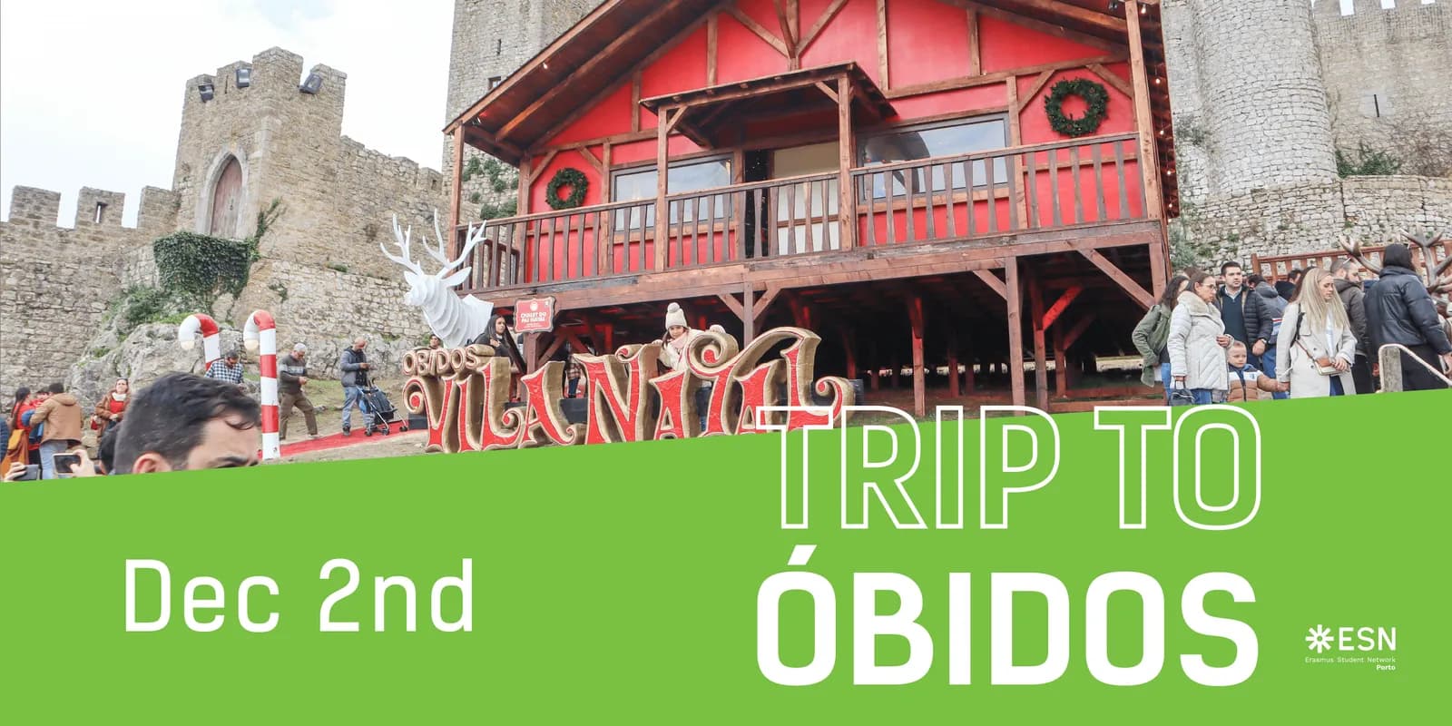 Trip to Óbidos Christmas Edition