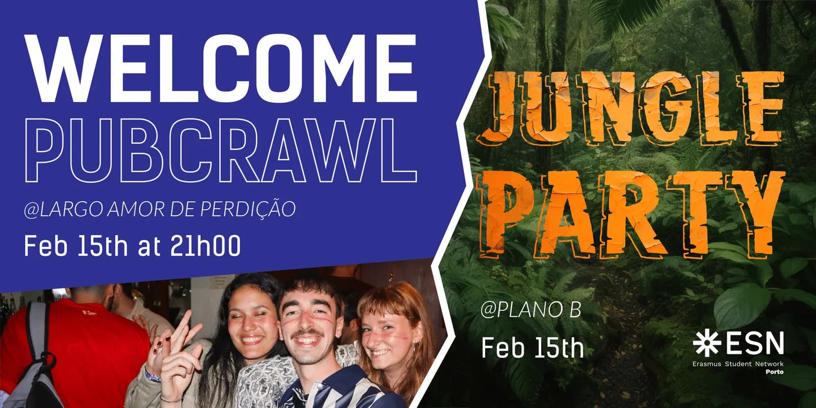 Welcome Pubcrawl & Jungle Party
