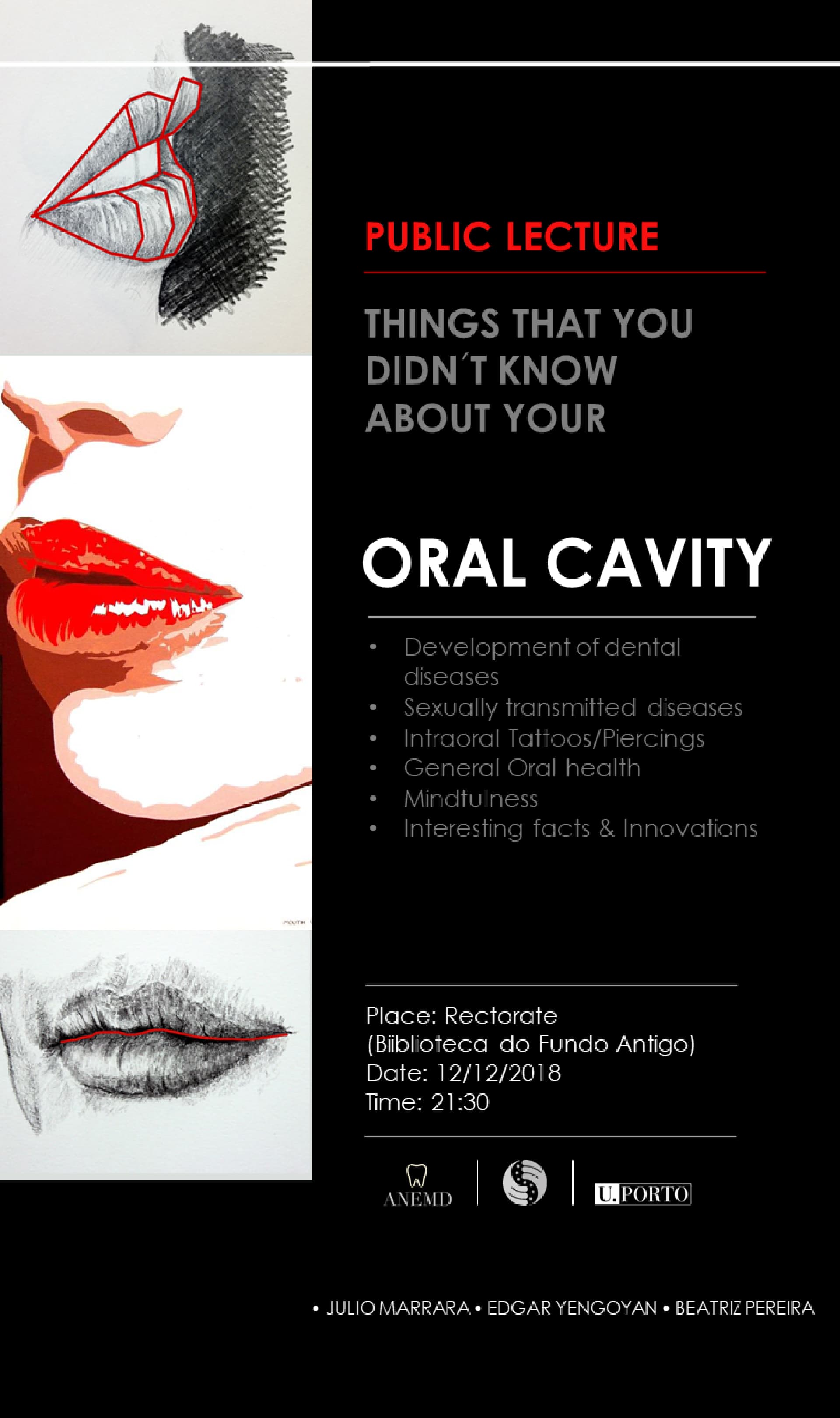TALK: "Things you didn’t know about your oral cavity" @ University of Porto