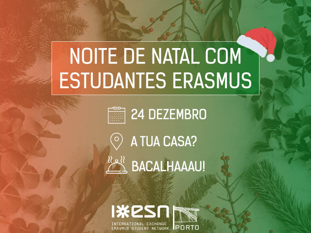 Noite de Natal com Estudantes Erasmus